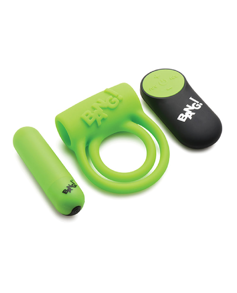XR Brands Glow in the Dark Cock Ring - Green