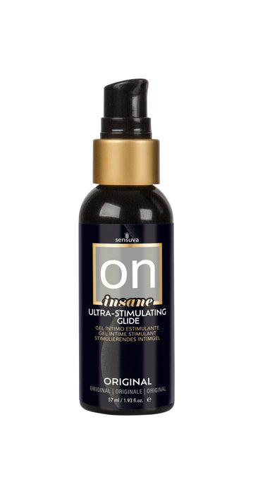 "On Insane Ultra-Stimulating Glide Original Unflavored 2 Fl. Oz. 57ml Bottle SEN-VL773"