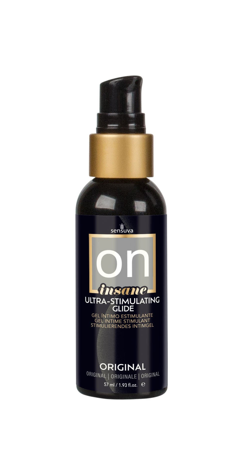 Sensuva On Insane Ultra-Stimulating Glide Original Unflavored 2 Fl. Oz. 57ml Bottle