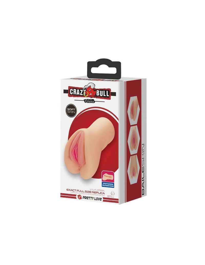 Pretty Love Eliana Vagina Shaped Masturbator - Light - Stroker Masturbator - Realistic Pocket Pussy