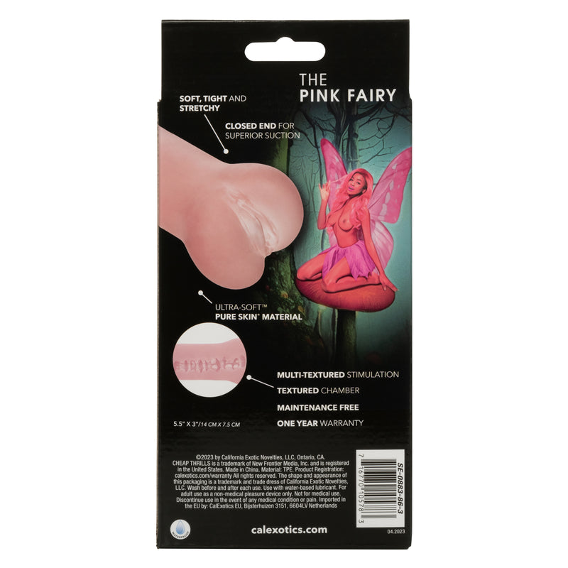 CalExotics Cheap Thrills - The Pink Fairy - Pink - Stroker Masturbator - Pocket Pussy