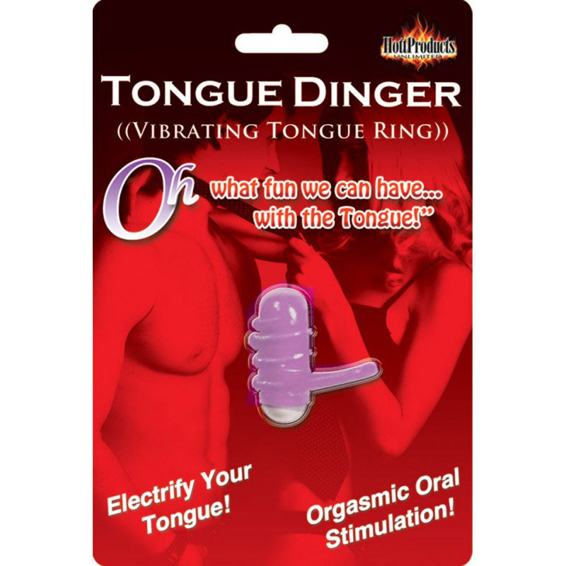 Hott Products Tongue Dinger - Purple