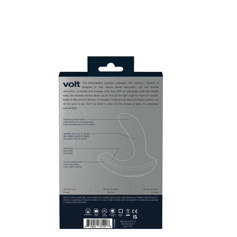 VeDO Volt Rechargeable Prostate Vibe - Black