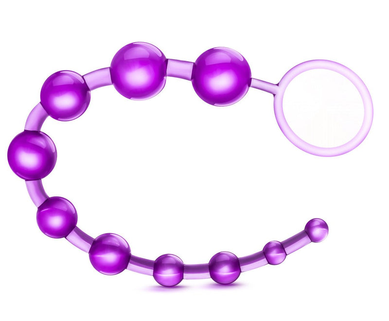 B Yours Basic Purple 12.70-Inch Anal Beads