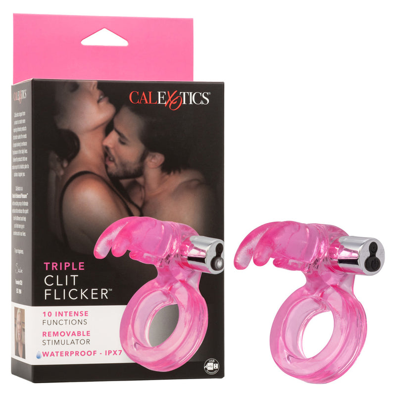 CalExotics Triple Clit Flicker Rechargeable