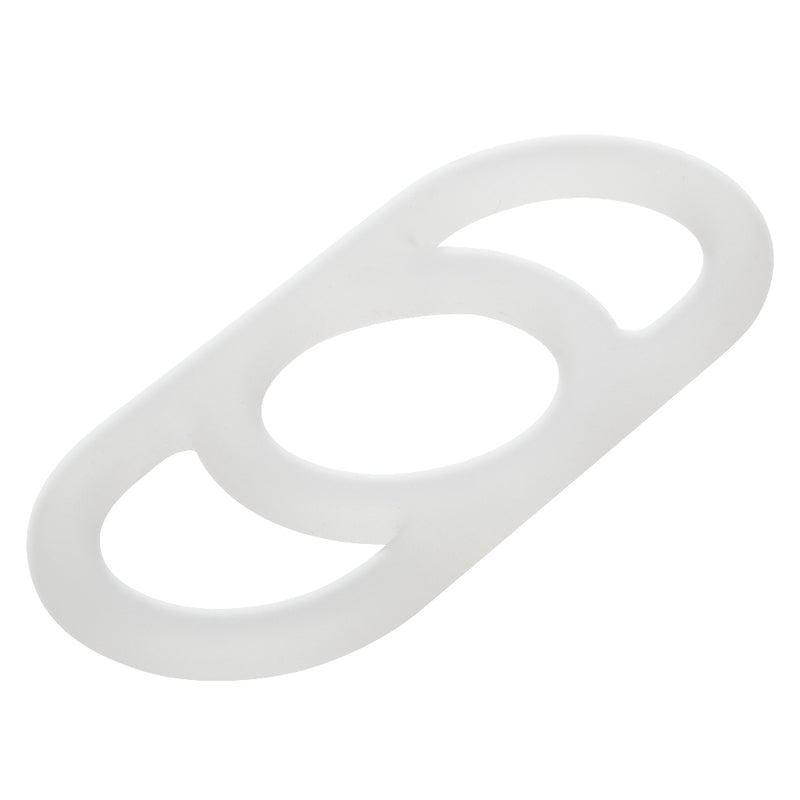 CalExotics Alpha Liquid Silicone Commander Ring - Natural