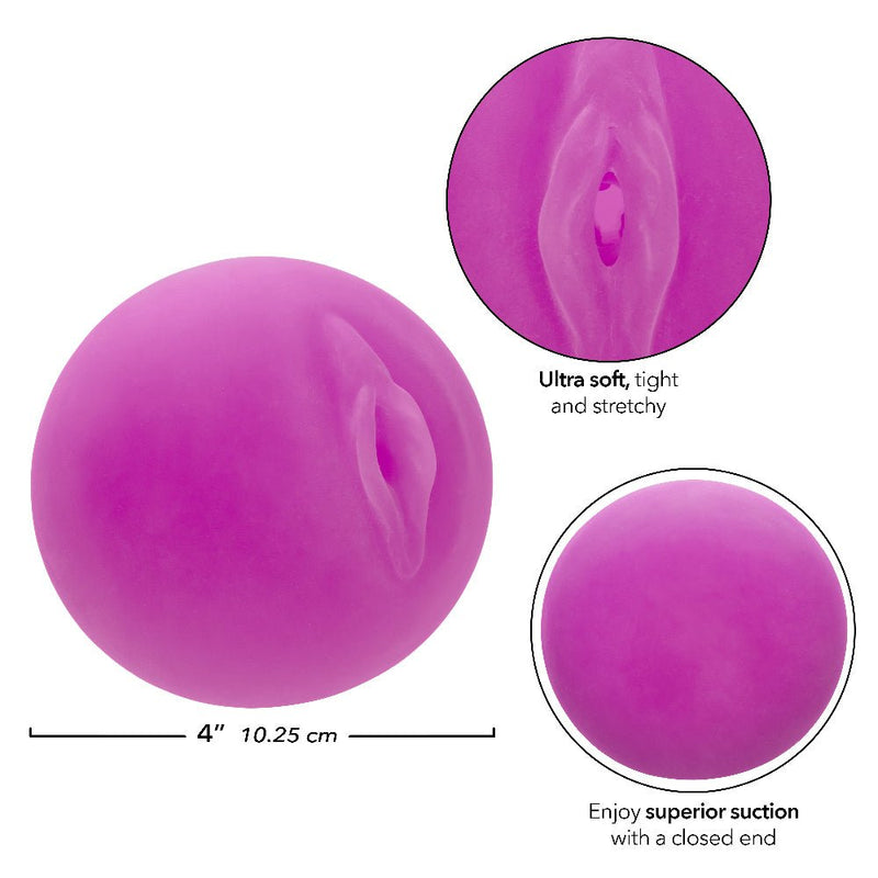 CalExotics Pop Sock Pussy - Purple - Stroker Masturbator - Mini Stroker