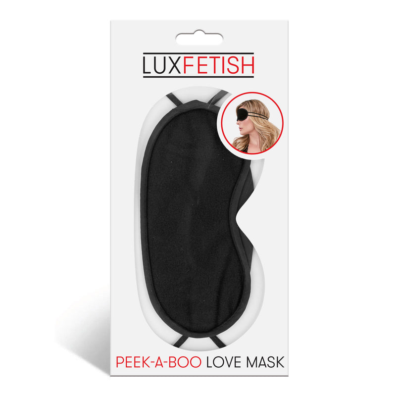 Electric Novelties Peek-a-Boo Love Mask - Black
