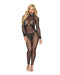 "Bodystocking Dmnd - One Size - Black DG-0511BLKOS"
