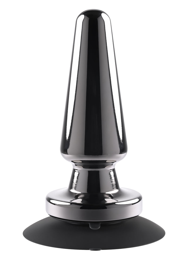 Evolved Novelties Advanced Metal Plug - Black Chrome