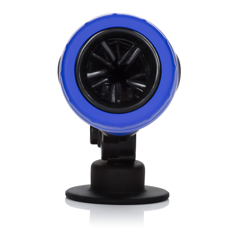 CalExotics Apollo Hydro Power Stroker - Blue - Automatic Stroker Masturbator - Canister Masturbation Cup