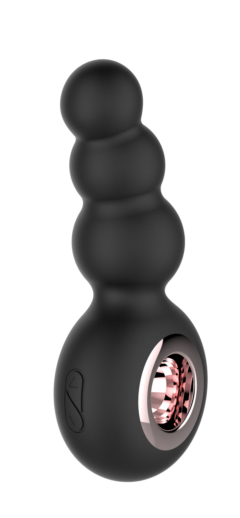 Voodoo Toys Gender Fluid Quiver Anal Ring Bead Vibe - Black