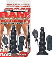 "Ram Inflatable Vibrating Anal Expander - Black NW2407"