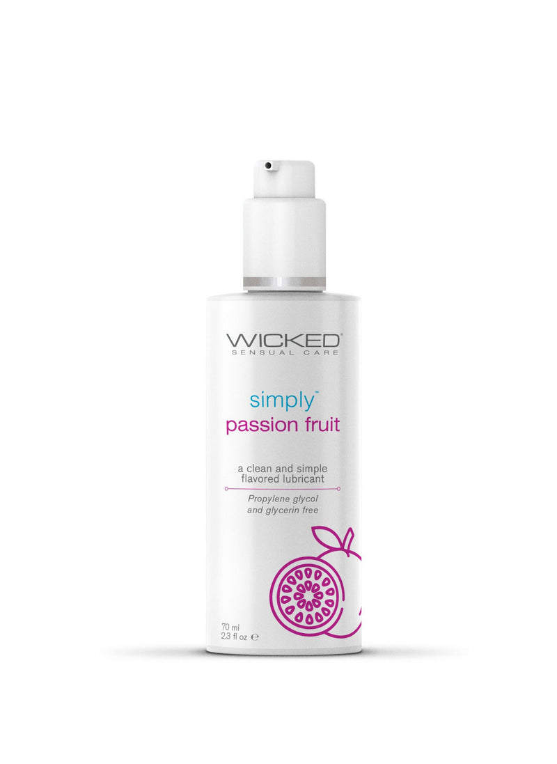 Wicked Sensual Care Simply Aqua 2.3 Oz - Passion Fruit