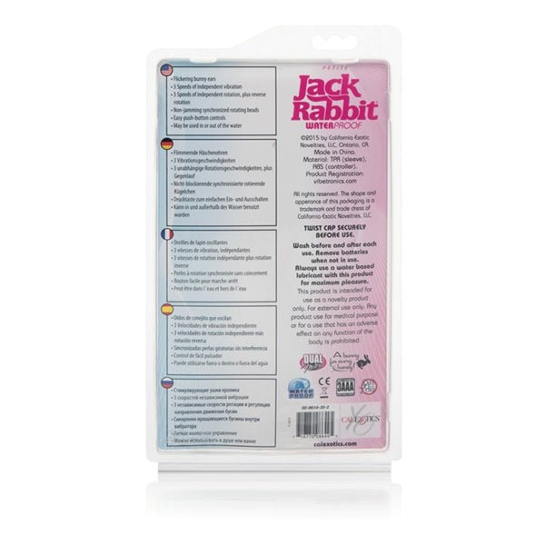 CalExotics Petite Jack Rabbit - Pink