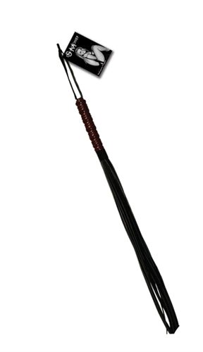 "Sex and Mischief Mahogany Flogger SS100-43"