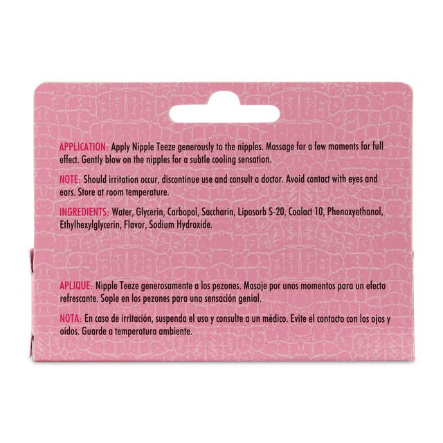 California Fantasies Nipple Teeze - 0.5 Oz. Tube - Boxed
