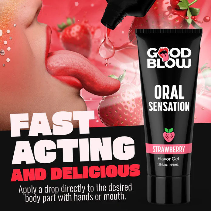 XR Brands Oral Sensation Gel Strawberry