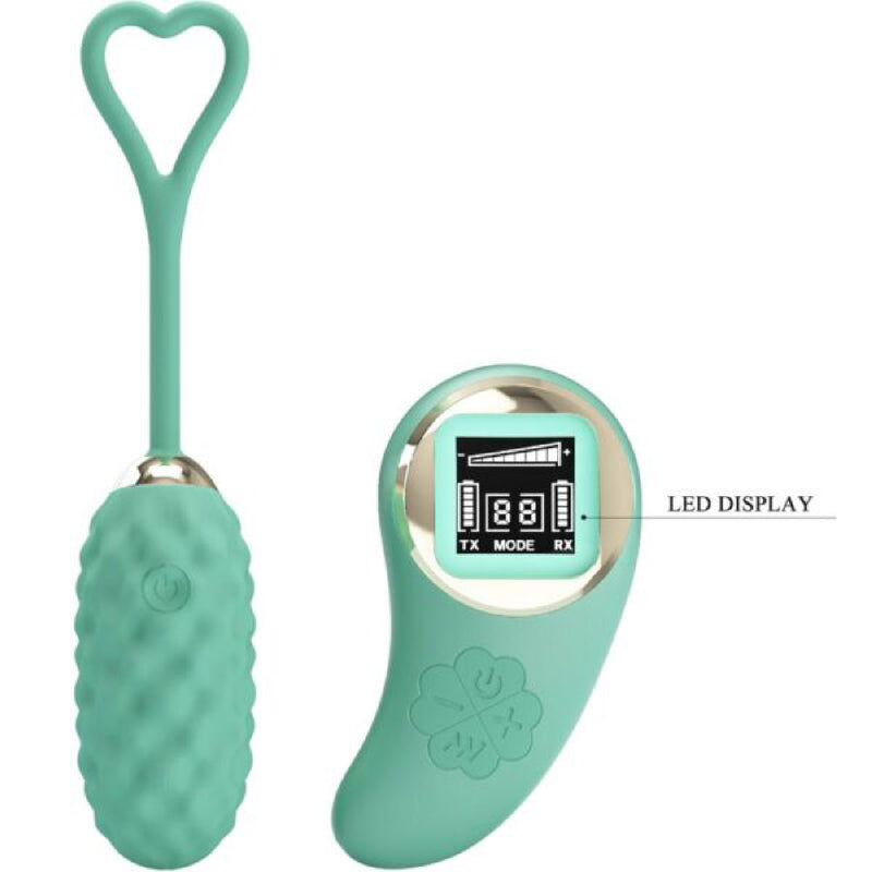 Pretty Love Vivian Remote Control Vibrating Egg - Turquoise
