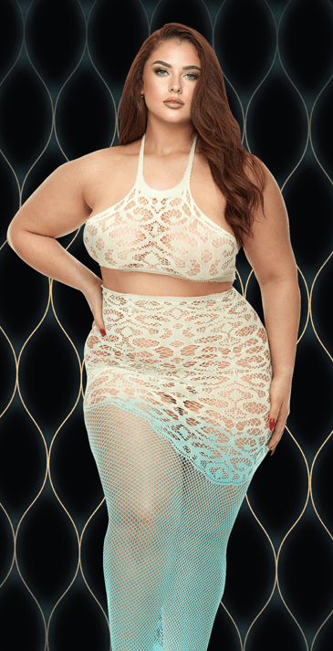 Lapdance Green Goddess 2 Piece Set - Q