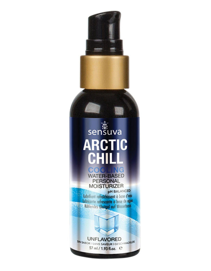 Sensuva Arctic Chill Natural Water-Based Cooling Lubricant 2oz