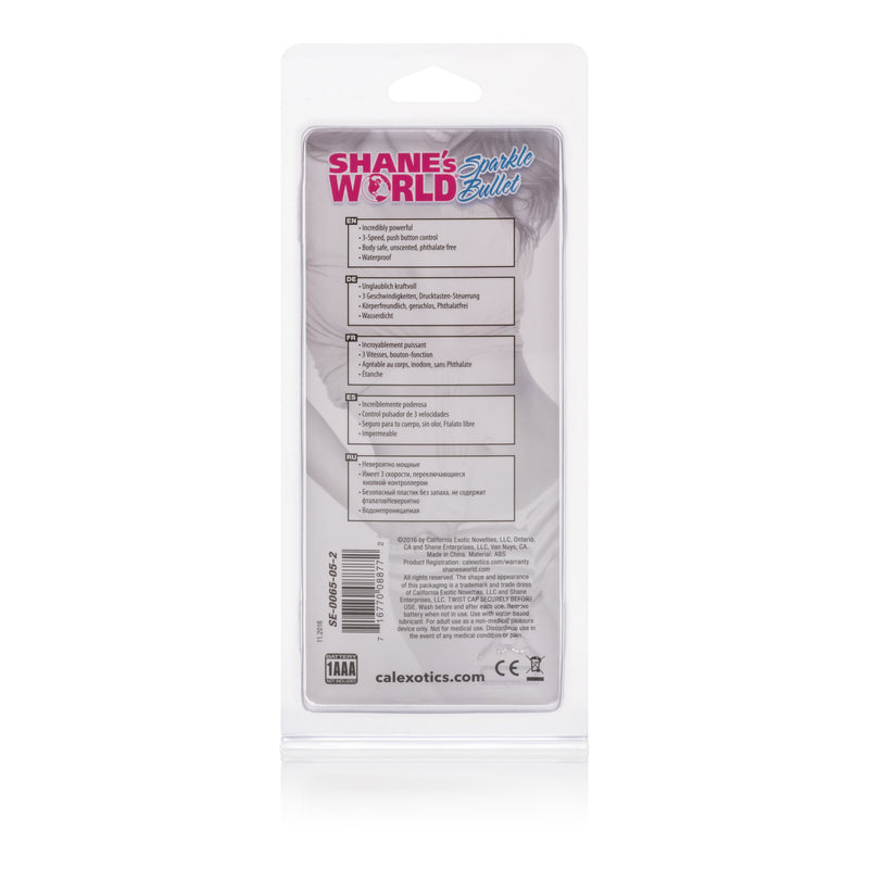 CalExotics Shane's World Sparkle Bullet - Pink