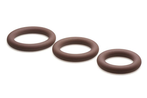 "Jock Silicone Cock Ring Set in - Dark CN-09-0954-11"