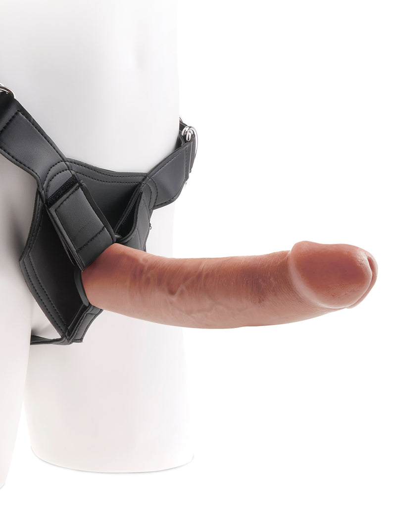 Pipedream King Cock Strap-on Harness with 9 Inch Cock - Tan