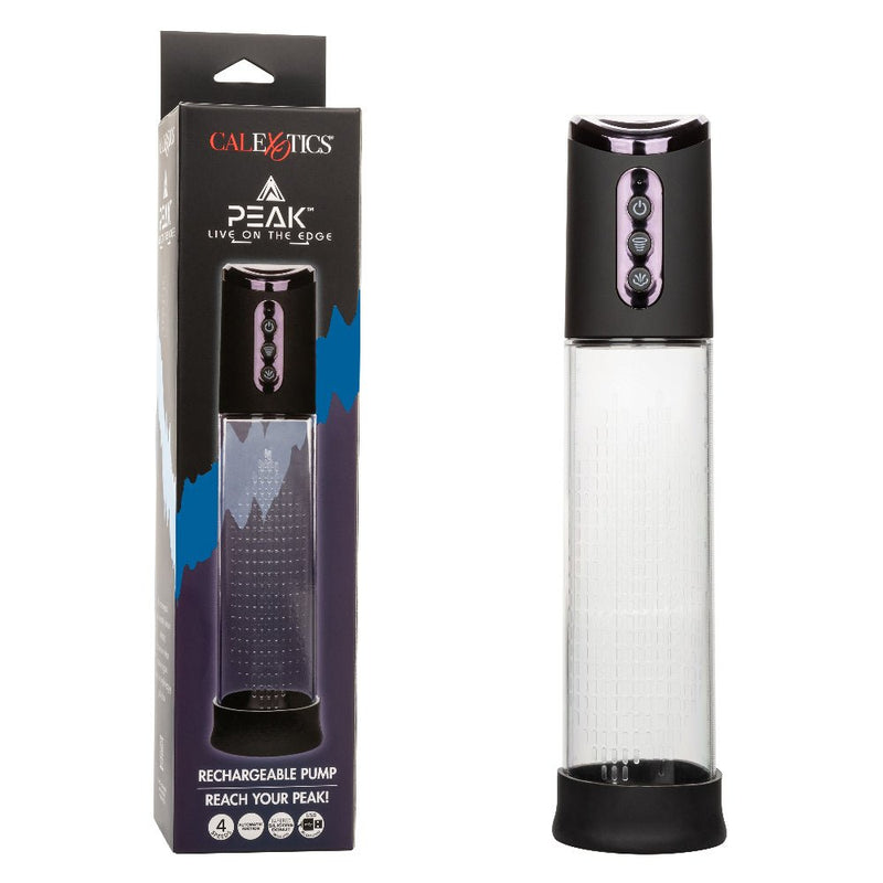 CalExotics Peak Rechargeable Pump - Black/clear
