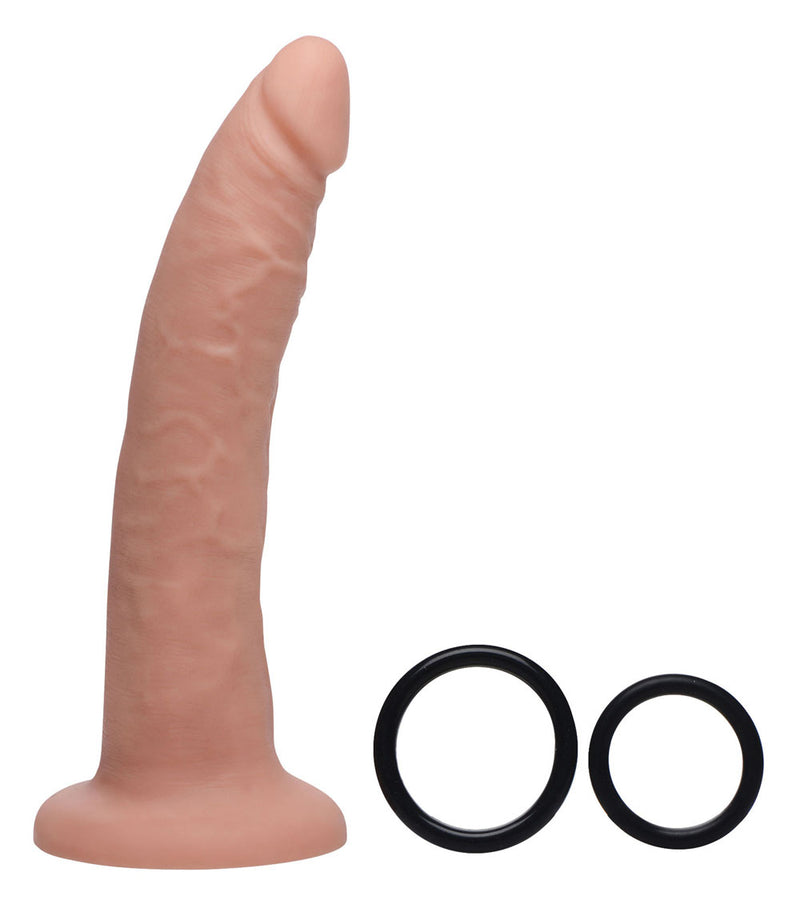 XR Brands Charmed 7.5 Inch Silicone Dildo With Harness