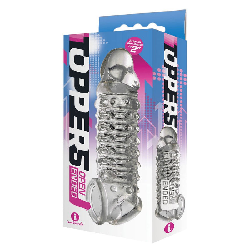 Icon Brands The 9's Toppers Open Ended Extender - Clear
