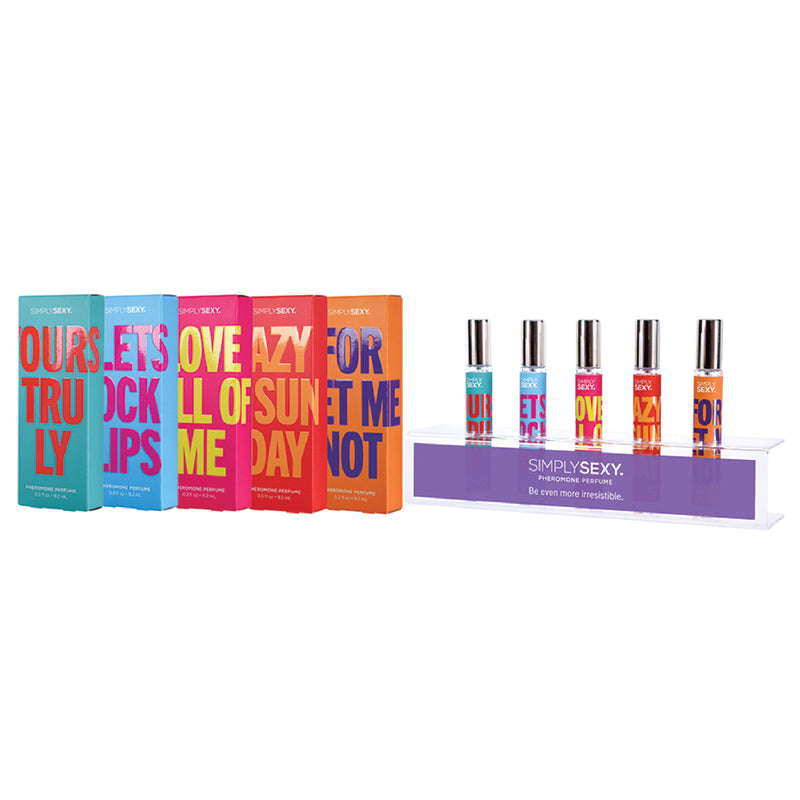 Classic Brands Simply Sexy Acrylic Cube Display With Tester 36 Pcs