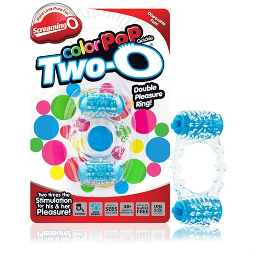 Screaming O Colorpop Quickie Two-O - Blue - Each