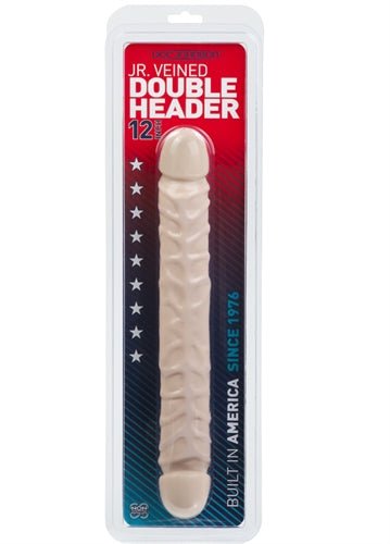 "Jr. Veined Double Header 12 Inches - White DJ0212-01"