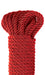 "Fetish Fantasy Series Deluxe Silky Rope - Red PD3865-15"