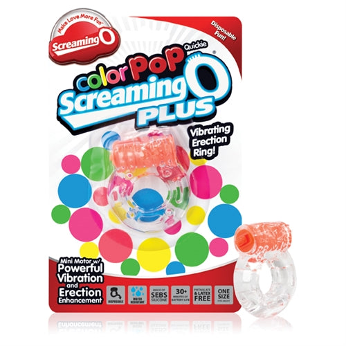Screaming O Colorpop Quickie Plus - Orange - Each