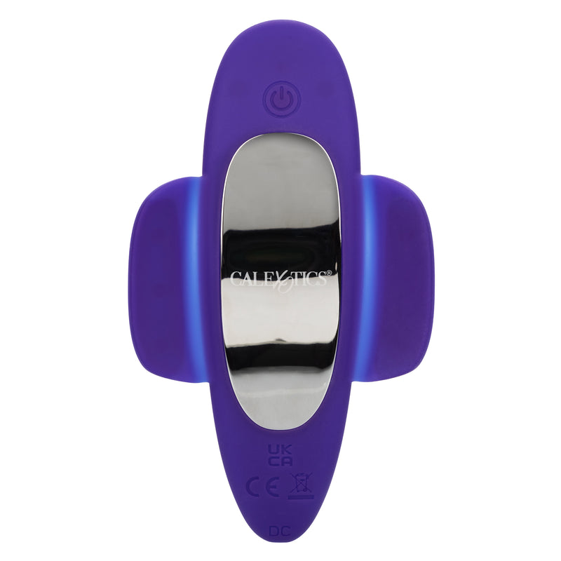 CalExotics Lock-N-Play Remote Suction Panty Teaser - Purple