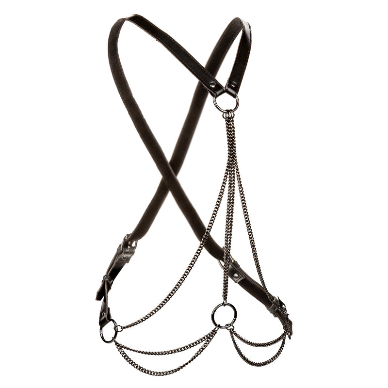 CalExotics Euphoria Collection Multi Chain Harness - Black