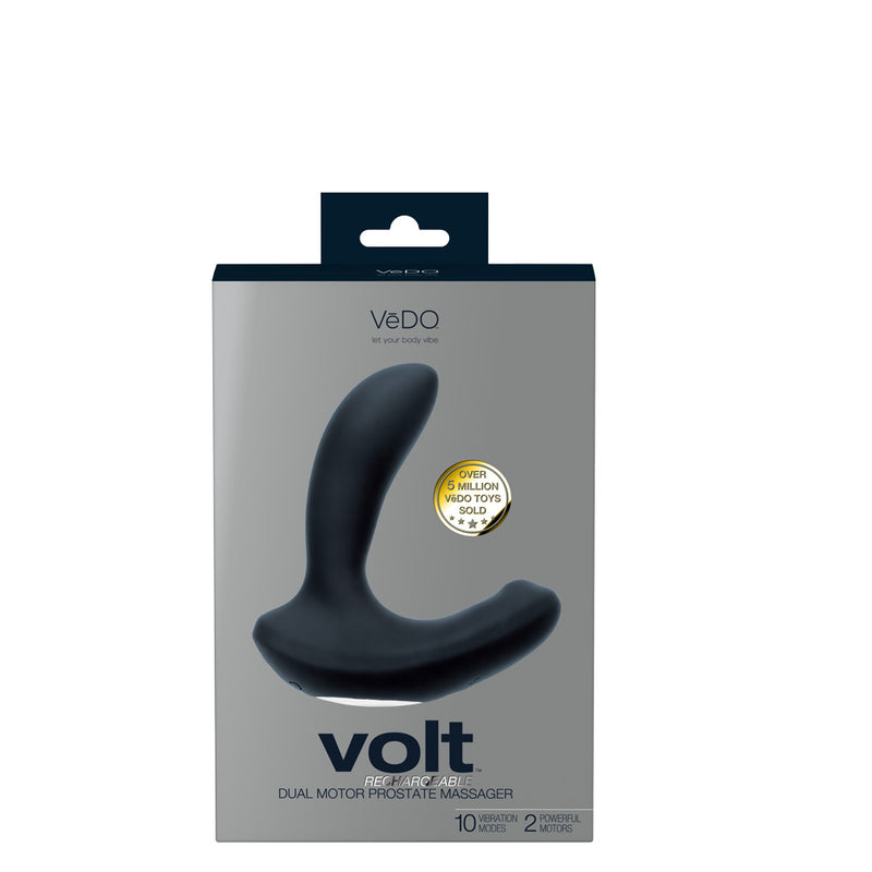 VeDO Volt Rechargeable Prostate Vibe - Black