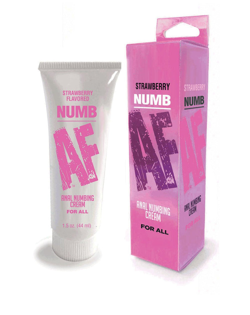 Little Genie Numb Af Anal Desensitizer Strawberry 1.5oz