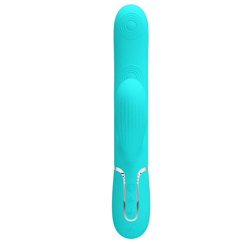 Pretty Love Perdita Twinkled Tenderness Vibrator - Turquoise