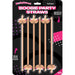 "Boobie Straws 6 Pk - Flesh Color HTP3258"