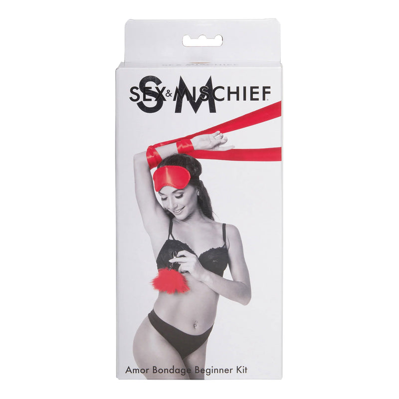 Sportsheets Amor Bondage Begginer Kit - Red