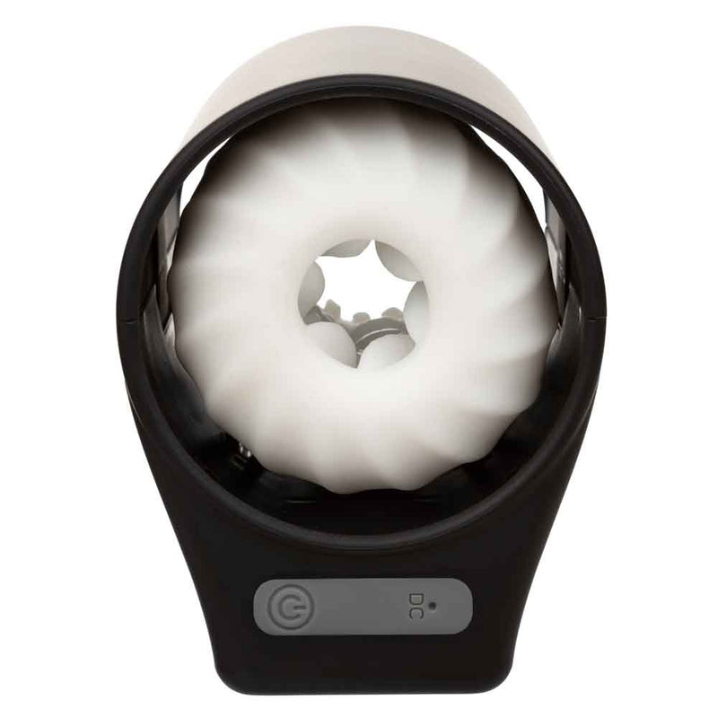 CalExotics Optimum Power - Power Thruster - Black - Automatic Stroker Masturbator - Canister Masturbation Cup