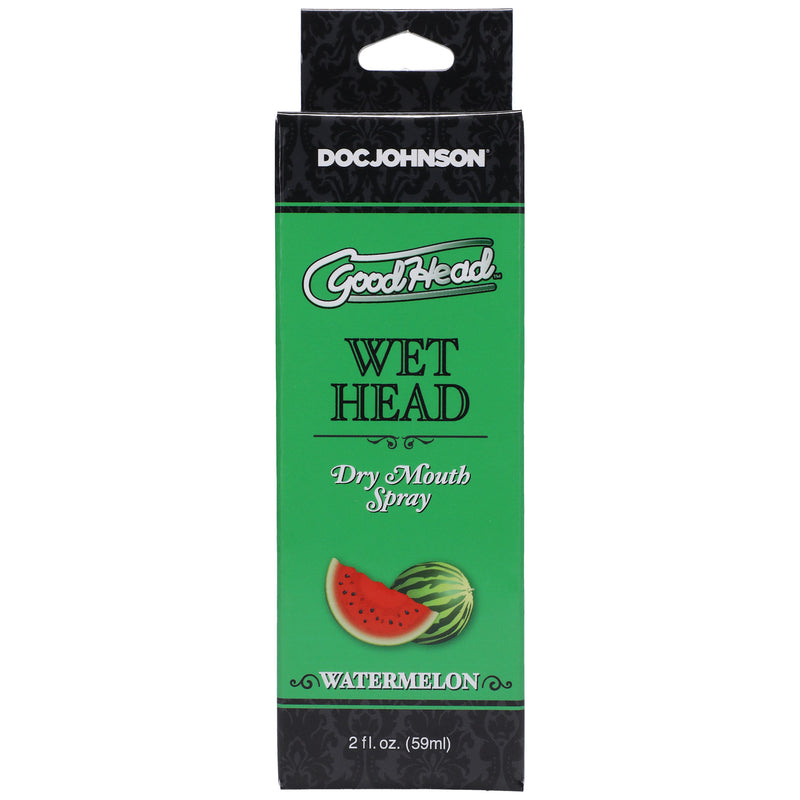 Doc Johnson Goodhead - Wet Head - Dry Mouth Spray - Watermelon - 2 Fl. Oz.