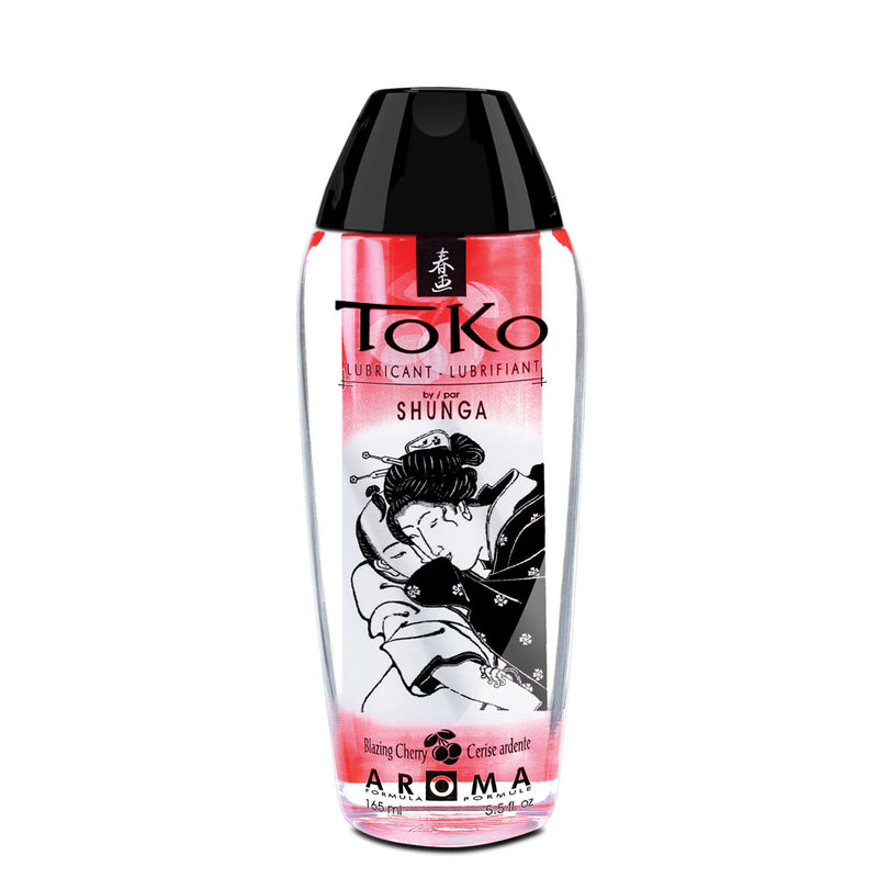 Shunga Toko Aroma Personal Lubricant - Blazing Cherry - 5.5 Fl. Oz.