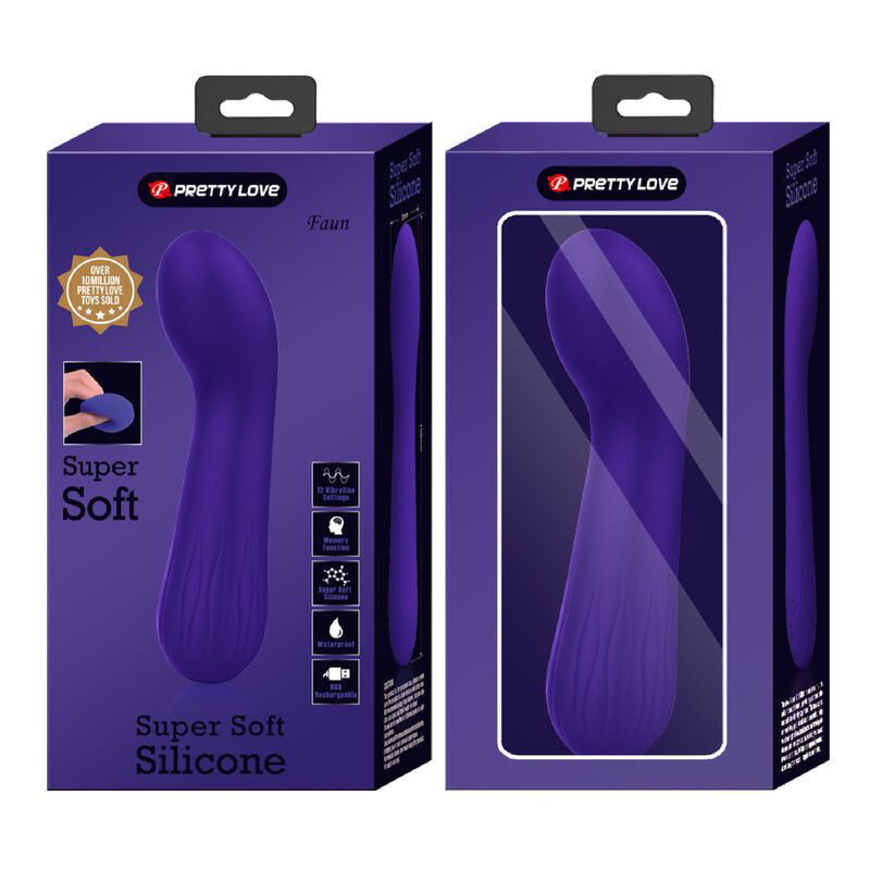 Pretty Love Faun Rechargeable Vibrator - Purple