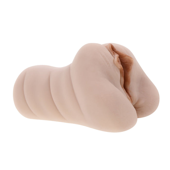 "Dani Daniels Movie with Vagina and Anal Stroker - White ZE-MS-6084-2"