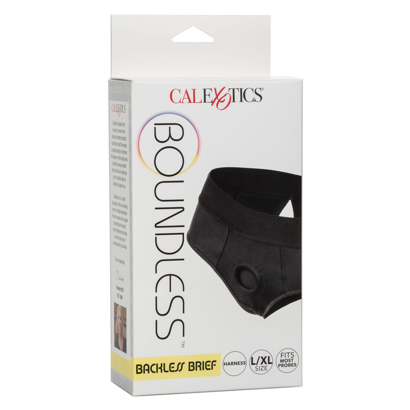 CalExotics Boundless Backless Brief - L/xl - Black