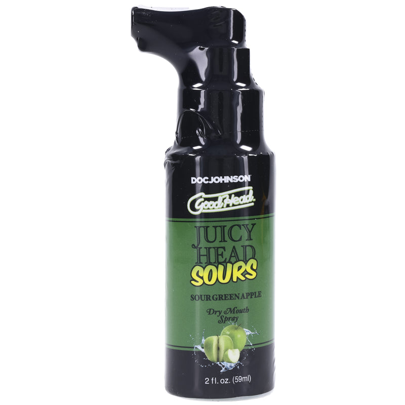 Doc Johnson Goodhead - Juicy Head - Dry Mouth Spray - Sour Green Apple - 2 Oz